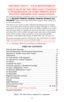 Page 6This Instruction Manual is designed to assist you in learning how to use and care
for your RUGER®P89DAO, P91DAO, P93DAO, P94DAO and
P944DAO “Double Action Only” Model Pistols properly. Please contact us if
you have any questions.
Only when you are certain you fully understand the Manual and can properly
carry out its instructions should you practice loading, unloading, etc. with live
ammunition. If you have any doubts about your ability to handle or use a partic-
ular type of gun safely, you should seek...