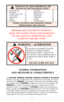 Page 7WARNING - ALTERATIONS
WARNINGS OF GREAT IMPORTANCE ARE
FOUND ON THE FOLLOWING PAGES:
OTHER CAUTIONS AND WARNINGS APPEAR
THROUGHOUT THE MANUAL.
DO NOT ALTER ANY GUN
Locking Devices 5 Unloading 15
Alterations 7 Slide Retraction 16
“Double Action Only” 10 Malfunctions 18
Lead Exposure 10 Disassembly 21
Ammunition 12 Lubrication 23
Firing 13 Storage 24
Handling 14 Parts Purchasers 26
FIREARMS ARE DANGEROUS WEAPONS -
READ THE INSTRUCTIONS AND WARNINGS
IN THIS MANUAL THOROUGHLY AND
CAREFULLY BEFORE USING.
This...