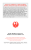 Page 31WHY NO WARRANTY CARD HAS BEEN
PACKED WITH THIS NEW RUGER FIREARM
The Magnuson-Moss Act (Public Law 93-637)does not require any seller or
manufacturer of a consumer product to give a written warranty. It does
provide that if a written warranty is given, it must be designated as “limited”
or as “full” and sets minimum standards for a “full” warranty. Sturm, Ruger &
Company, Inc. has elected not to provide any written warranty, either 
“limited” or “full”, rather than to attempt to comply with the...