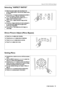 Page 224. Basic Operation Runco CL-710/ CL-710LT User’s Manual19
Selecting ASPECT RATIO 
Direct Picture Adjust (Menu Bypass) 
Setting Menu  
■Select the proper aspect ratio according to the 
format of signal content. There are four aspect ratios 
for choice.
■Anamorphic: 4:3 image is stretched horizontally to 
fit the 16: 9 screen. This is for 16:9 DVDs.
■4 X 3: The input signal will be scaled to fit 4 : 3 
display mode in the center screen.
■LPos+, LPos-: Adjust Letterbox image vertical 
position.
■Letterbox:...