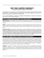 Page 5
5Runco CL-810 Owner’s Operating Manual

TWO YEAR LIMITED WARRANTY
For Projectors, Video Processors and Controllers
Congratulations  on  your  purchase  of  a  Runco  video  product  and  welcome  to  the  Runco  family!  We  believe 
Runco  produces  “The  World’s  Finest  Home  Theater  Products”.  With  proper  installation,  setup  and  care,  you 
should enjoy many years of unparalleled video performance.
This  is  a  LIMITED WARRANTY  as  defined  in  the  Magnuson-Moss  Warranty  Act.  Please...