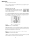 Page 573-23
OPERATION
This option moves the picture up and down. 
NOTE: The value shown represents where the approximate center of the image lies in relation 
to the total number of pixels available vertically. This varies widely according to the signal-
watch the image while adjusting. 
Blanking: Top, Bottom, Left or Right 
This submenu blanks (turns to black) the top, bottom, left, or right
edge of the image so that any unwanted information is cropped from
view. For example, when displaying native size video...