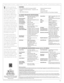 Page 2
Call factory for more specific information on export specifications. Specifications are subject to change without notice. Optional ceiling bracket available.
R E F L E C T I O N™  S E R I E S   D LP™  P R O J E C T O R S   A N D   P FP™  C O N T R O L L E R S
VX-4000CI PROJECTOR SPECIFICATIONS :
Projector Type:   Digital Light Processing™ (DLP™),  Single HD-2 DMD™ Chip
Native Resolution:  1280 x 720, (16:9)
Aspect Ratios:  Determined by Supplied Processor
Video Standards:  NTSC, PAL
DTV Compatibility:...