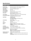 Page 4038
Specifications
Projector Type:Digital Light Processing™ (DLP)™ Single HD-2 DMD Chip
Native Resolution:1280 x 720 (Designed for 16:9 screens only)
Aspect Ratio:Determined by supplied processor
Video Standards:NTSC, PAL
DTV Compatibility:480p, 720p, 1080i
Scan Frequency:Horizontal: 15-81 KHz, Vertical: 43-100 Hz
Picture Size:Recommended Width: 72-96 in.
Maximum Width: 200 in. wide (16:9 screen)
Throw Distance:Varies per lens - Ranges from 0.8:1 - 7.75:1 (Fixed focal length)
Horizontal/Vertical...