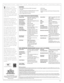 Page 2
Call factory for more specific information on export specifications. Specifications are subject to change without notice. Optional ceiling bracket available.
R E F L E C T I O N™  S E R I E S   D L P™  P R O J E C T O R S   A N D   D H D™  C O N T R O L L E R S
VX-5000D PROJECTOR SPECIFICATIONS :
Projector Type:   Digital Light Processing™ (DLP™),  Single HD-2+ DMD™ Chip
Native Resolution:  1280 x 720, (16:9)
Aspect Ratios:  Determined by Supplied Processor
Video Standards:  NTSC, PAL
DTV Compatibility:...