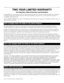 Page 3Runco VX-44d/-55d Owner’s Operating Manual iii 
PREL
IMINARY
TWO YEAR LIMITED WARRANTY
For Projectors, Video Processors and Controllers
Congratulations on your purchase of a Runco video product and welcome to the Runco family! We believe Runco produces 
“The World’s Finest Home Theater Products.” With proper installation, setup and care, you should enjoy many years of 
unparalleled video performance.
This is a LIMITED WARRANTY as defined in the Magnuson-Moss Warranty Act. Please read it carefully and...