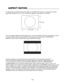 Page 108An ‘aspect ratio’ is simply the ratio of the width vs. the height of the screen. For example, the current
aspect ratio standard is 4:3 (or 1.33:1), where the image is 4 units wide and 3 units tall.
ASPECT RATIOS
4 units wide
3 units tall
All of our ‘regular’ televisions are this aspect ratio. You have probably noticed that occasionally you’ll watch
a movie that does not fill the screen vertically. This is because the movie was filmed in WIDESCREEN
(letterbox), and the result is ‘black bars’ above and...