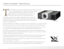 Page 2
he new Vx-2000d retains all of the features and performance that made the Vx-1000, our most popular 
projector ever, and the undisputed leader in its category while incorporating new, cutting edge 
technology and 1080p Supero nyx™ performance. Performance so impressive that the 
Vx-2000d has earned its place in our exclusive, Video  xtreme™ family of products — our top 
 
of the line and the world’s first video products to earn prestigious  tHx™ certification.
t he Vx-2000d incorporates  runco’s...