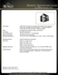 Page 2 
     
Runco® QuantumColor™ 
For more information visit www.Runco.com or call 800-237-8626 or +1-503-748-1100.
Q-1500d Projector 
Color Space: 135% NTSC color gamut in proprietary Runco Native mode with Runco    
 Smart Color™ and Personal Color Equalizer™.  Presets for SMPTE    
 C, REC-709, DCI, EBU, and others.  Adobe achievable. 
Inputs:  See Brightness Acceleration Engine specifications
12V Output:  See DHD specifications
Power Requirements:  100 VAC to 240 VAC +/- 10% @ 50/60Hz
Power Consumption:...