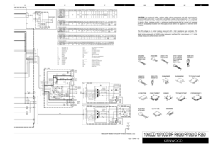 Page 9UWYAAAC VXZABAD
X
X
X
X
X
)(()
()
X
XX
X
X1
2
3
4
5
6
7F F -B GND -30V +B +B22 R58
130R57
0.22C39
C40
0.1 R59
75
Rch GND
Lch
R193 220 Rch
GND
LchL12L11
1000PC114C106
0.01
21 F
F
-B
-30V GND
+B
+B1 2
3 45
6
7
+B
0.01
C126 C127
0.01C125
0.01AC220-240V(M)
AC110-120V(M)120V(E)
220-240V(M)AC120V(K)
12 13
11
10
9
8
7
6AC110-120V(M)
W221WH6 WH7
WH8
1
2
4 3
5 15
5
6
AC120V(K)
220-240V(M)
AC110-120V(M)
10
4
GND
-30V
+B +B
1 2
3
6 9
8
7 -BF
F
5 6
713
12
11120V(E)
3
5
W222 4
1
2 2 1
AC110-220V(M)
AC220-240V(M)...