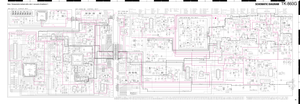 Page 61T R P N L J H F D B
S QOMKIGECA
1
3
5
72
4
6
SCHEMATIC DIAGRAM    TK-860GNote : Components marked with a dot (·) are parts of patterun 1.
70 