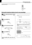 Page 2222
DVR-605/DVR-6100/DVR-6100K (EN)
Operations
Receiving broadcast station
You can store up to 30 stations in the memory and recall with
a single touch of the key.
Select a station (auto tuning or manual
tuning)
¡1
Storing the broadcast stations (one-by-one presetting)
Press the PRESET key2
REMOTE
Select the desired preset number3
REMOTE
Press the PRESET key4
REMOTE
Repeat steps 1 to 4 to preset other sta-
tions.
Blinks
In case of input with the
number keys, a preset
number will be decided
simply by input...