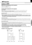 Page 4141
DVR-605/DVR-6100/DVR-6100K (EN)
Operations
MP3 function
Guidance of MP3
Media that can be played back with this equipment
Usable media : CD-ROM, CD-R, CD-RW
Usable format : ISO9660 level 1.
Files that can be played back : MP3 files
Creating media for playing back on this equipment
Compressing MP3Please set up the transfer bit rate setting for the compression software when compressing MP3 files as follow.
MP3 Files : 128kbps recommended (32kbps-320kbps)
÷This unit is compatible with 32 kHz, 44.1 kHz...