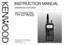 Page 1INSTRUCTION MANUAL
144/440 MHz FM DUAL BANDER
TH-D7A(G)
KENWOOD CORPORATION
ã B62-1359-00 (K)
09 08 07 06 05 04 03 02 01 00
ENHANCED FEATURES
ST STACON CONPACKET
ACKET96
96BCON
BCONDUP97CON
CON 