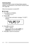 Page 126112
Performing Reset
There are 2 ways to enter the Reset Mode selection.
However, the transceiverÕs Lock function must be turned
OFF {page 88}.
When the transceiver is turned OFF:
nFull reset
1Press [F]+[  ] (POWER).
¥ All indicators are lit.
2Release [F].
¥ The full reset confirmation message, ÒFL.RST?Ó,
appears.
3Press [F] to proceed.
¥ ÒSURE ?Ó appears.
¥ Press any key other than [F], [LAMP] and
[MONI/SQL] to exit the Reset Mode.
4Press [F] to reset the transceiver. 