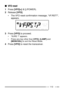 Page 127113
nVFO reset
1Press [VFO]+[  ] (POWER).
2Release [VFO].
¥ The VFO reset confirmation message, ÒVF.RST?Ó,
appears.
3Press [VFO] to proceed.
¥ ÒSURE ?Ó appears.
¥ Press any key other than [VFO], [LAMP] and
[MONI/SQL] to exit the Reset Mode.
4Press [VFO] to reset the transceiver. 