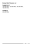Page 135121
INTERNAL BEATS FREQUENCY LIST
TH-K2AT/ E/ ET
140.800 MHz, 153.600 MHz, 166.400 MHz,
168.350 MHz
TH-K4AT/ E
453.250 MHz 