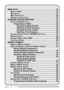 Page 6ii
MENU SETUP ............................................................. 24
WHAT IS A MENU? ...................................................... 24
MENU ACCESS........................................................... 24
MENU FUNCTION LIST................................................... 26
ALPHABETICAL FUNCTION LIST............................................ 29
OPERATING THROUGH REPEATERS ................................... 31
O
FFSET PROGRAMMING FLOW...............................................