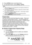 Page 7561
3Press [VFO] (1 s) to start Band Scan.
4To stop Band Scan, press [VFO] or [PTT].
Note:
uWhile scanning, you can change the scan frequency direction by
turning the Tuning control.
uThe transceiver scans the frequency range that is stored in Menu
No. 7 (P.VFO) {page 93}.
uIf you select a frequency within the L0/U0 ~ L2/U2 range in step 3,
Program Scan {page 61} starts.
uIf you press [MONI/SQL], Band Scan temporarily pauses.Release [MONI/SQL] to resume scanning.
Program Scan
You can limit the scanning...