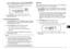 Page 4841
8
7Turn the Tuning control or press Mic [UP]/[DWN] to
select a matching Memory Channel from U0 ~ U2.
•For example, if you have selected “L0” in step 3,
select Memory Channel “U0”.
8Press [MR] to store the end frequency in the
Memory Channel.
■Performing Program Scan
1Press [VFO] and turn the Tuning control to select
a frequency within the frequency range of Memory
Channel L0/U0 ~ L2/U2.
2Press [VFO] (1s) to start Program Scan.
•Scan starts from the current frequency.
•The 1 MHz decimal blinks while...