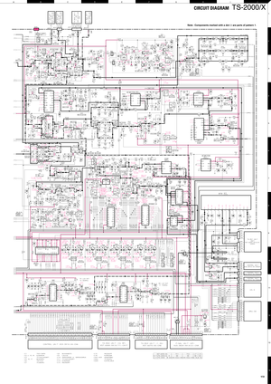 Page 1451
2
IJGEHFDBCA
3
5
7
9
4
6
8
10
12
14
11
13
CIRCUIT DIAGRAM   
172
Note : Components marked with a dot (·) are par ts of pattern 1. 