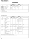 Page 111ADJUSTMENT
Measurement
Test-
equipmentUnitTerminalAdjustment
Unit Parts MethodSpecifications/Remarks Condition
Item
112
TS-2000/X
38. 430MHz 1) Menu No. : 65 SSG Rear ANT430 Front [+] key 1 push
sub band Display f. : 438.2MHz panel panel or
FM SQL Mode : FM AF V.M EXT. SP [–] key
threshold SSG output : OFF
OscilloscopeMOD : 1kHz DM. SP
DEV : 3kHz
•  Writing data : After items 5, 6, 10~12, 16, 17 and 21~38 have been adjusted;
1) Menu No. 124
2) [+] or [–] key : Push once time.  Display “rEAdy” → “good”...