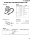 Page 166233
TS-2000/X
MC-52DM (MULTI-FUNCTION MICROPHONE WITH DTMF)
External View
Specifications
Type .......................................................... Electret capacitor
Power requirement ...................................... 8.0V DC ± 10%
Current drain .................................................... 35mA or less
Dimensions (WxHxD) ................................ 65 x 90 x 30 mm
2-9/16 x 3-17/32 x 1-13/16 in
Weight ................................................. Approx. 180g / 6.3oz...