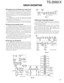 Page 2121
TS-2000/X
DET
VSF VSR 430ANT X57-606
(43RX)
Q905
Final (X45-360 B/2)
Q903Q902Q901D6 X57-606
Progressive wave and reflected wave output circuits
The signal is detected by L7, D3 and D4.  A voltage out-
put corresponding to the progressive wave and reflected
wave is produced by synthesizing the magnetically com-
bined component by L7 with the corrected electrostatically
combined component by TC1 and C9 and detecting the re-
sulting signal.
It is adjusted by TC1 so that the reflected wave voltage
under...