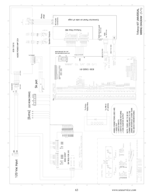 Page 6762www.seuservice.com63www.seuservice.com
5080
5141505031
838-13616
AUDIOPOWERAMP2CH
JSTVH4P
TRANSFORMER
0V120V
0V17V0V17V
�
PC
WHITE(U/P)
132PC
560-5407
PC
JSTVL
+12V
GNDGNDGND
+3.3V+5V
GND
+5V
GND
400-5397
SWREGUFORJVS
600-6743-050
600-7141-050
JSTVL
+3.3V
PC
838-13683-91
3
2
1
30105050
120
VacInput
[Extra]
5kpot
SpeakerOutputs
ToPIN8
ofJamma
ToExtra
YellowWire
JAMMACONNECTIONSUSEDARE:
�VIDEOOUT
�SWITCHINPUTS
�SWITCHGROUNDRETURNS
�COINCOUNTEROUTPUT
NOTE:THEREARETOBENO
CONNECTIONSMADETOTHE...