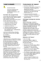 Page 17fr17
Laver
 la vaisselle
Conseil-‡conomie Si  le lave-vaisselle est peu
charg‡, le programme imm‡diatement inf‡rieur suf fit
bien souvent.
Donn‡es  des programmes
Les  donn‡es des programmes se trouvent
dans la notice succincte. Elles se r‡fŠrent ƒ des conditions normales. Des variations assez importantes peuvent r‡sulter des facteurs suivants :
Quantit‡ de vaisselle dif f‡rente
Temp‡rature darriv‡e de leau
Pression de leau du robinet
Temp‡rature ambiante
Tol‡rance du secteur ‡lectrique
Et les tol‡rances...