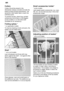 Page 12en
12
Cutlery Cutlery should be placed in the dishwasher always unsorted and with the eating surface pointing downwards. The spray jet is then better able to reach theindividual parts. T
o prevent injuries, place long, pointed
accessories and knives on the ‡tagŠre (some models) or on the knife shelf (available as an accessory). Folding  spikes *
*  on applicable models
T o improve stacking of pots and pans, the
spikes can be folded down.
Shelf   *
*   not on all models
Lean tall glasses and those with...