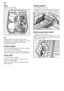 Page 10en 
10
Pans 
Bottom basket 
1Z
Tip 
Heavily soiled utensils (pans) should  
be placed in the bottom basket. The more  
powerful spray jet provides a better  
dishwashing result. 
Cutlery basket 
You should always place cutlery unsorted  
with the points downwards.   
To prevent injuries, place long, pointed  
implements and knives on the knife shelf. 
Knife shelf *
Kn
if e
 sh elf
* depending on model 
Long knives and other utensils can be  
arranged horizontally. 
You can remove the knife shelf to wash...