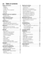 Page 3en    Table of contents 
Safety instructions . . . . . . . . . . . . . . . . . 4Delivery . . . . . . . . . . . . . . . . . . . . . .  . . 4
Installation . . . . . . . . . . . . . . . . . . . .  . . 4
In daily use . . . . . . . . . . . . . . . . . . . .  . 4
Children in the household . . . . . . . . . . 4 
Door lock  . . . . . . . . . . . . . . . . . . . . .  . 4
Damage  . . . . . . . . . . . . . . . . . . . . . .  . 4
Disposal  . . . . . . . . . . . . . . . . . . . . .  . . 4
Getting to know your...