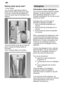 Page 14en
14
Baking
 sheet spray head *
*  some models
Y ou can clean large baking sheets or
grilles with the baking sheet spray head. T o do this, remove the top basket and
insert the spray head as illustrated in the diagram.
T o ensure that the spray jet can reach all
parts, arrange the baking sheets as illustrated (max. 2 baking sheets and 2 grilles).
Detergents
Information  about detergents
You  can use any brand of liquid or powder
detergent, as well as tablets, that have been specifically designed for use...