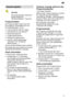 Page 17de17
Geschirrsp˜len
Spartipp Bei wenig beladener Maschine
gen˜gt h‚ufig das n‚chstschw‚chere  Programm.
Programmdaten Die Programmdaten finden Sie in der Kurzanleitung. Sie beziehen sich auf Normalbedingungen. Durch:
unterschiedliche Geschirrmenge
Zulauftemperatur des W assers
Wasserleitungsdruck
Umgebungstemperatur
Netzspannungstoleranzen
und den maschinenbedingten Toleranzen (z.B. T emperatur,
W assermenge, ...)
k’nnen gr’ûere Abweichungen auftreten. Die W asserverbrauchswerte sind auf den
W...