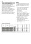 Page 6en
6
To ensure good washing results, the  
dishwasher requires soft water, i.e. 
containing low amounts of lime, otherwise  
white limescale will be deposited on the  
utensils and inner container.   
Tap water above a specific degree of  
water hardness must be softened, i.e.  
descaled, for use in a dishwasher. Water is  
softened with special salt in the water 
softening system of the dishwasher. 
The setting and therefore the required  
amount of salt depends on the degree of  
hardness of your tap...