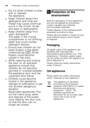 Page 8enProtection of the environment
8
