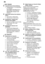 Page 24de
24
...
 beim Sp˜len
Ungew’hnliche  Schaumbildung
Handsp˜lmittel im V orratsbeh‚lter
f˜r Klarsp˜ler .
V ersch˜tteter Klarsp˜ler f˜hrt zu
˜berm‚ûiger Schaumbildung, deshalb bitte mit einem T uch
entfernen.
Ger‚t bleibt w‚hrend des Sp˜lens stehen.
Stromzufuhr unterbrochen.
W asserzulauf unterbrochen.
Schlagendes / Klapperndes Ger‚usch beim Sp˜len
Spr˜harm schl‚gt an Geschirrteile.
Geschirrteile nicht richtig eingeordnet.
Schlagendes Ger‚usch der F˜llventile
Ist durch die V erlegung der
W asserleitung...