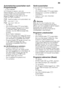 Page 19de19
Au
to
ma
tis
ches
 a
usscha
lte
n
 n
ach
 P
rogrammendeAutomatisches ausschalten nach 
Programmende * 
*  je nach Modell 
Um Energie zu sparen, wird der  
Geschirrspüler 1 min nach Programmende  
ausgeschaltet (Werkseinstellung). 
Die automatische Abschaltung ist von  
˜ :‹‹  bis  ˜:‹ƒ  einstellbar.
– Tür öffnen. 
– EIN-/AUS-Schalter  ( einschalten.
– Programmtaste  # gedrückt halten 
und START-Taste  ` so lange 
drücken, bis die Ziffernanzeige  •:‹ ... 
anzeigt.
– Beide Tasten loslassen.
Die...