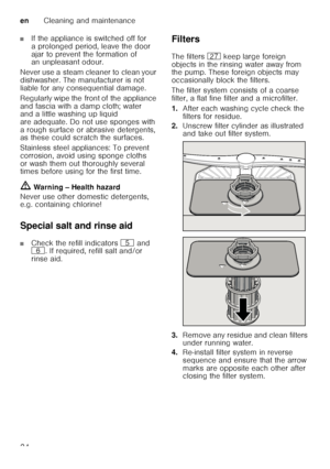 Page 24enCleaning and maintenance
24
