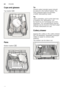 Page 14enUtensils
14
Cups and glasses 
Top basket 
12
Pans
Bottom basket  1b Tip 
Heavily soiled utensils (pans) should  
be placed in the bottom basket. The  
more powerful spray jet provides  
a better dishwashing result. 
Tip 
Other examples, such as the best way  
of loading your dishwasher, can  
be found on our homepage as a free  
download. The corresponding Internet  
address can be found on the back page  
of these instructions for use. 
Cutlery drawer 
Arrange the cutlery in the cutlery drawer  
1*...