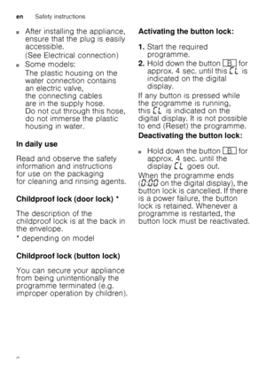 Page 6enSafety instructions
6
