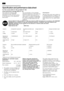 Page 2020
Specification and performance data sheet
For filter models 9000 077 095 and 9000 077 096
Using replacement cartridge 9000 077 104
This model was tested by NSF
International as per ANSI/NSF
Standards 42 & 53 and was certified
for the reduction
 of the substances
listed below.The concentration of the specified
dissolved substances in the water that
reach the system was reduced to a
value equal to or below the permitted
limit v
alue as stipulated by NSF/ANSI
42 and 53 for water drawn from the...