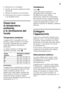 Page 27it
27
■Istruzioni per il montaggio
■Libretto del servizio assistenza clienti  
autorizzato
■Allegato di garanzia convenzionale
■Informazioni sul consumo energetico  
e sui possibili rumori
Osservare  
la temperatura  
ambiente 
e la ventilazione del  
locale 
Temperatura ambiente 
L’apparecchio è progettato per una  
specifica classe climatica. In funzione 
di questa, l’apparecchio può essere 
usato alle seguenti temperature  
ambientali. 
La classe climatica è indicata nella  
targhetta porta-dati....