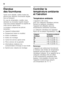 Page 42fr 
42
Étendue  
des fournitures 
Après avoir déballé, vérifiez toutes les  
pièces pour détecter d’éventuels dégâts 
dus au transport. 
En cas de réclamation, veuillez vous  
adresser au revendeur auprès duquel 
vous avez acquis l’appareil ou auprès de 
notre service après-vente. 
La livraison comprend les pièces  
suivantes :
■Appareil indépendant
■Équipement (selon le modèle)
■Notice d’utilisation
■Notice de montage
■Carnet de service après-vente
■Pièce annexe de la garantie
■Informations relatives à...