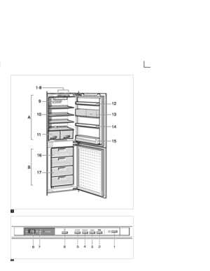 Page 73
83
2
 °Csuper
4
5
6
cooler
freezer super
1
7

 