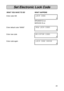 Page 2323
Set Electronic Lock Code
WHAT YOU HAVE TO DO WHAT HAPPENS
Enter code 
* ** *
*93lock code:
>
SPEAKER o on
SERVICE o on
Enter default code “00000”new lock code:
>
Enter new codere-enter code:
>
Enter code againlock code saved
> 