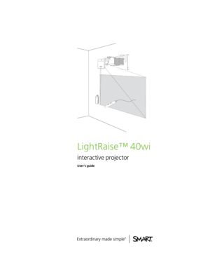 Page 1LightRaise™40wi
interactiveprojector
User’sguide  