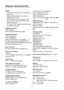 Page 26
24

PRODUCT SPECIFICATION
NOTE
*  This model complies with the specifications 
listed below.
*  Designs and specifications are subject to 
change without notice.
*  This model may not be compatible with 
features and/or specifications that may be 
added in the future.
* 42” LCD TV (42” viewable) Viewable image 
size: 1067mm diagonal
Television System:
NTSC standard
ATSC standard (8-VSB, Clear-QAM)
Channel Coverage:
VHF: 2 through 13
UHF: 14 through 69
Cable TV: Mild band (A - 8  through A - 1, A...