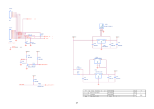 Page 21 
21 
BKLT-VBR I
VC C3. 3
R703
10K1/ 16W
BKLT-EN
R710 NC
U 704
N C/ AP1117E18LA
3
2
1
4
VI VO
GN D
4
Mu t e 1
lock type
BKLT-VBR I
R 701
NC
C 712
100N 25VR704
22K1/ 16W
PANEL_I D #
CN702
NC
123456
U 703
AZ 1117D -1. 8-E1
2
3
1OU T INGN D
C 705
100N  25V
CN701
CONN
123456789
VCC3.3
+C 704
100U F 25V
CMVCC1
C 713
100N  25V
DGND 2,3,5
on_BAC KLI GH T 5
Mu t e 5
U 702
N C / AP1117D 33L-13
123
AD J (GN D) VOU T
VI N
VCC3.3
BKLT-VBR I
C702
100N  25V
VCC1.8
CMVCC1
adj_BAC KLI GH T 5
R706
100OHM1/ 16W
C 709
100N...